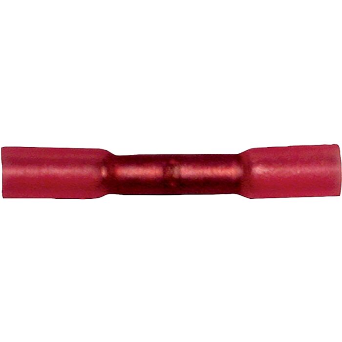 Calterm 65701 Butt Splice Connector, 600 V, Red