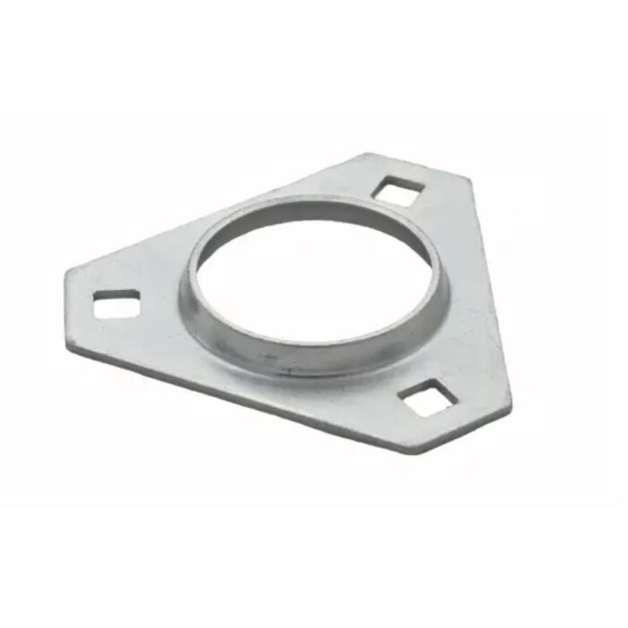 Manitou Manufacturing 1/2 in 9/16 in 5/8 in 3-3/16 in Steel 3-Hole Flangette