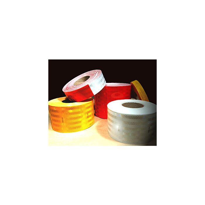 Diamond Grade™ Red/White 50 yd 2 in Reflective Tape