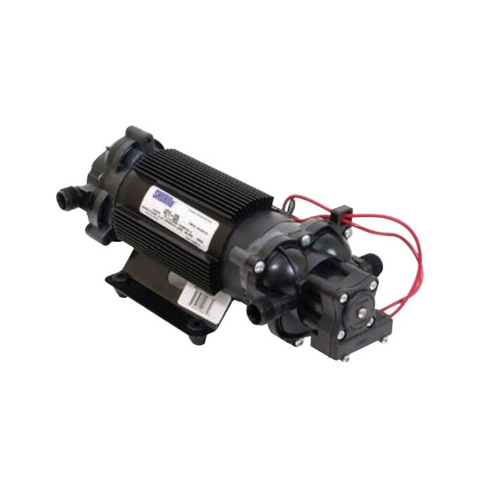 Shurflo 12V 6.25 GPM 45psi Power Twin Pump with Manifold, 1/2" Male NPT Ports