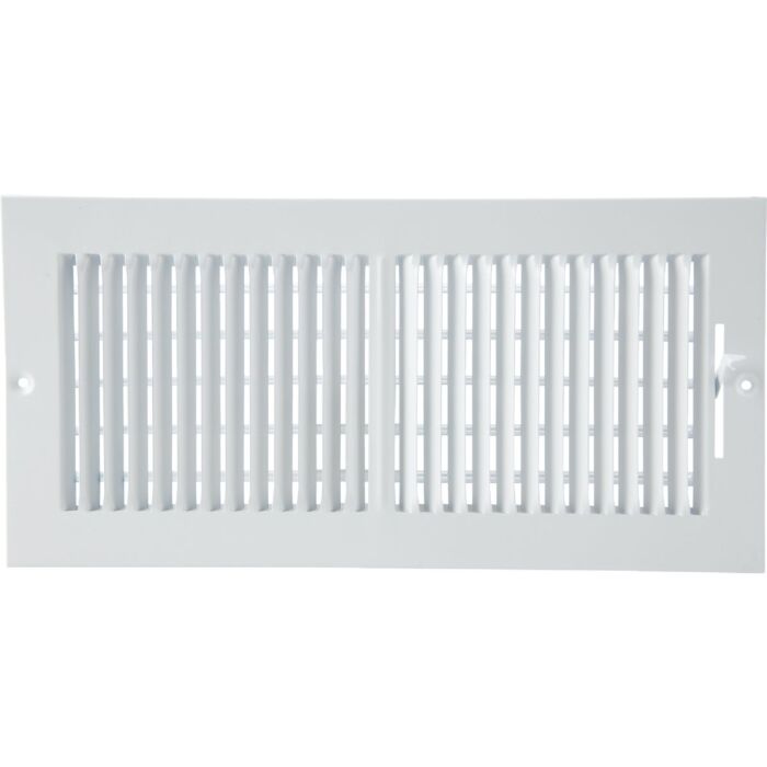 Home Impressions Steel Wall Register (White) 6 in. x 14 in.