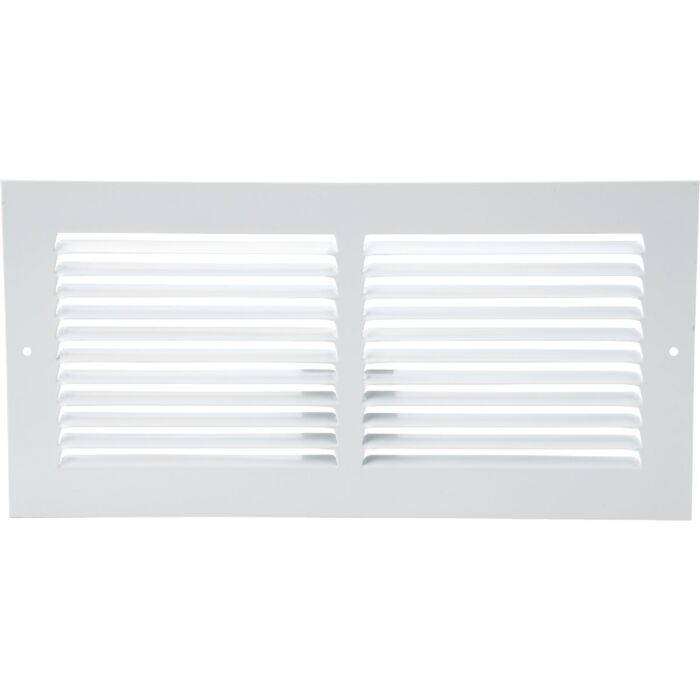 Imperial Stamped Steel Return Air Grille (White) 6 in. x 14 in.