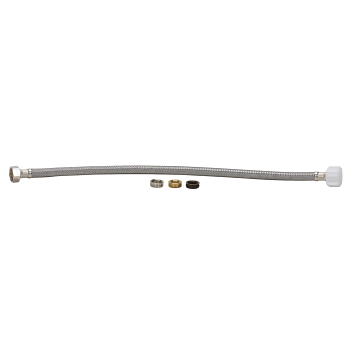 FLUIDMASTER Braided SS Toilet Connector - 20 in.