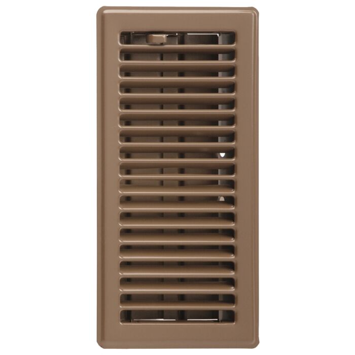 Imperial Steel Standard Floor Register (Brown) 7-3/4 in. x 3-3/4 in.