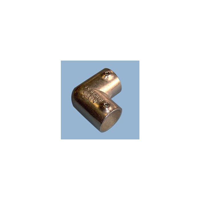 J C DENIER CO 1-1/4 in Aluminum Slip Elbow
