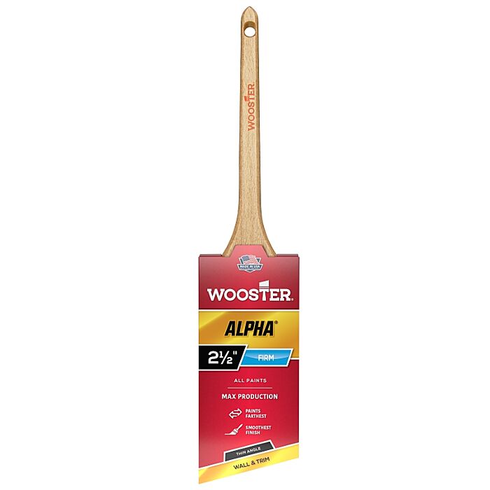 WOOSTER Alpha Thin Angle Sash Brush - 2-1/2 in.