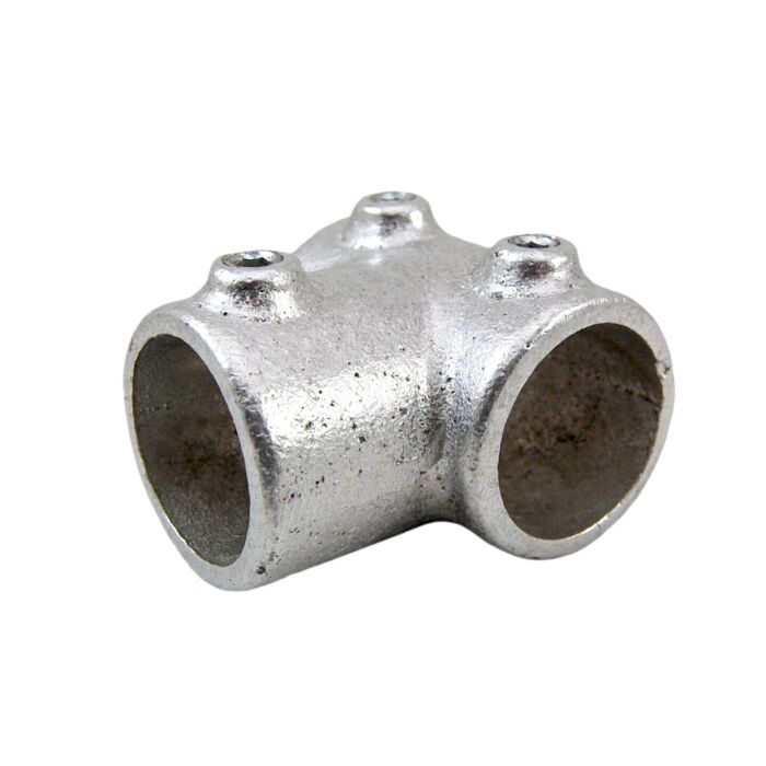 J C DENIER CO Aluminum Slip Tee - 1-1/4 in.