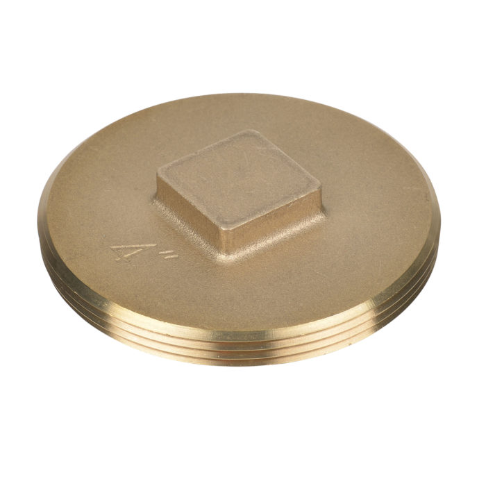 Oatey ® 4 in. 185 Brass Cleanout Plug
