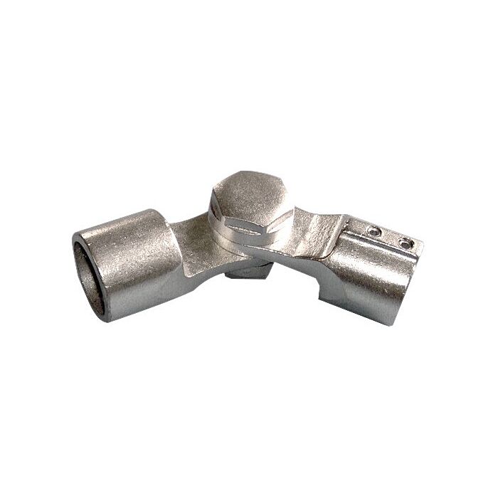J C DENIER CO Aluminum Adjustable Elbow - 1-1/4 in.