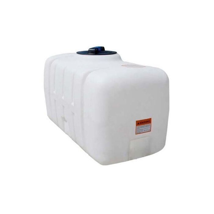 Norwesco 150 gal Polyethylene White Storage Tank