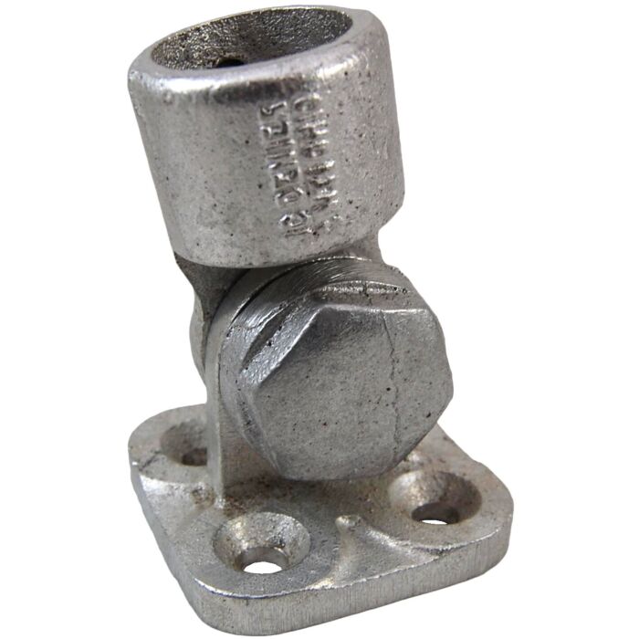 J C DENIER CO Aluminum Adjustable Flange - 1-1/4 in.