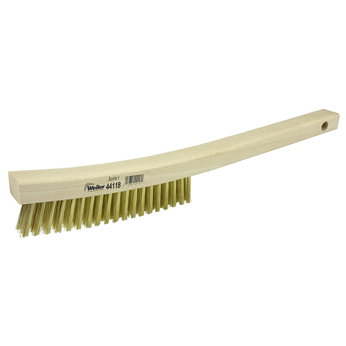 Weiler Plater's Brush w/ Curved Handle