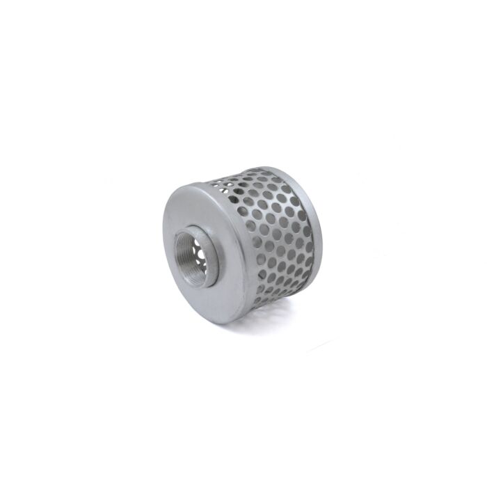 Jason Megadyne 1-1/2 in NPSM Connection Type Steel Round Hole Suction Strainer