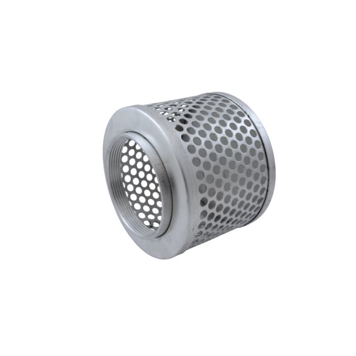 Jason Megadyne 4 in NPSM Connection Type Steel Round Hole Suction Strainer