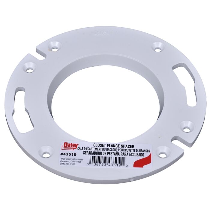 Oatey PVC Closet Flange Spacer (White)
