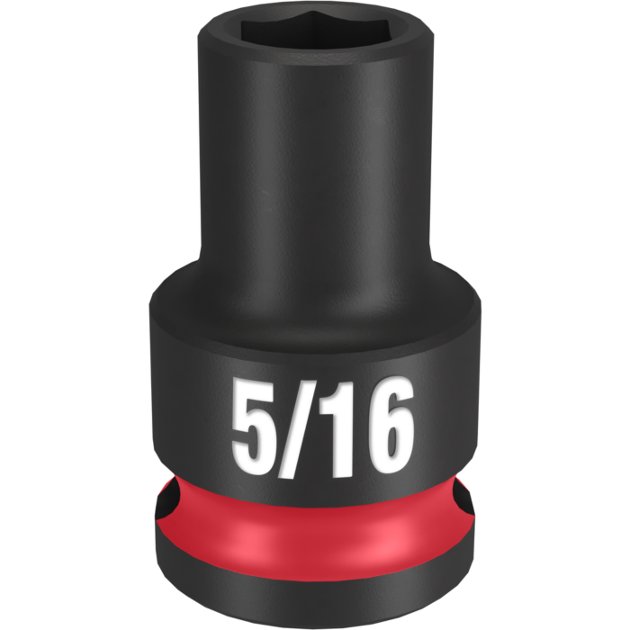 Milwaukee SHOCKWAVE™ Impact Duty 3/8" Drive 5/16" Standard 6 Point Socket