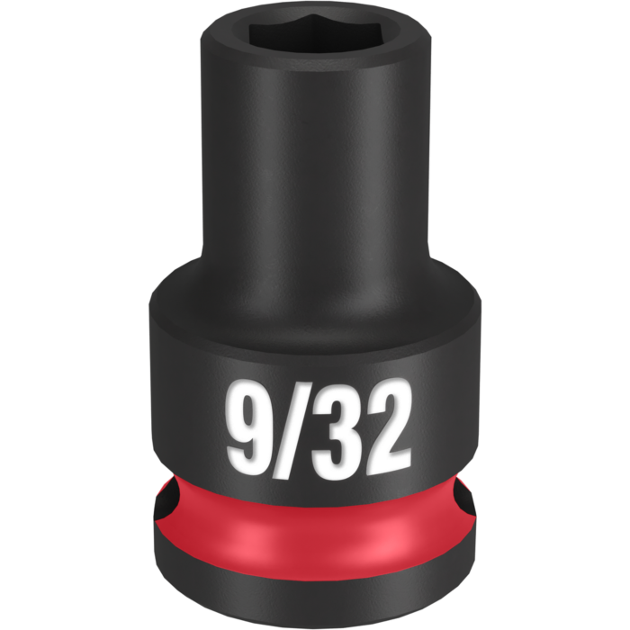 Milwaukee SHOCKWAVE™ Impact Duty 3/8" Drive 9/32" Standard 6 Point Socket