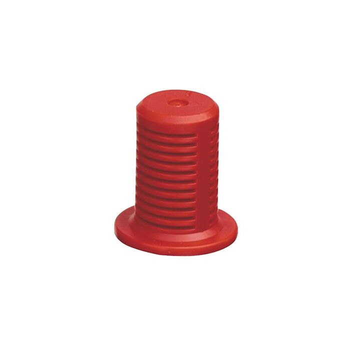 TeeJet Nylon Slotted Strainer, Red