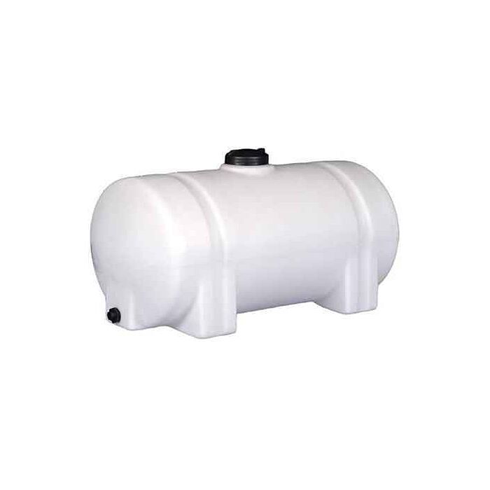 Norwesco 65 Gallon Polyethylene White Horizontal Leg Tank