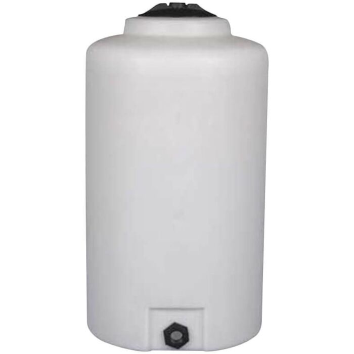 Norwesco 65 gal Polyethylene White Storage Tank