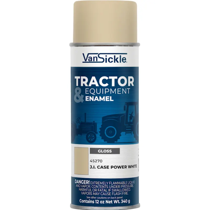 Van Sickle Tractor & Equipment Enamel Spray (Gloss - J.I. Case Power White) 12 oz