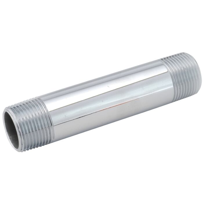 Anderson Metals Chrome Pipe Nipple - 3/8 in. x 6 in.