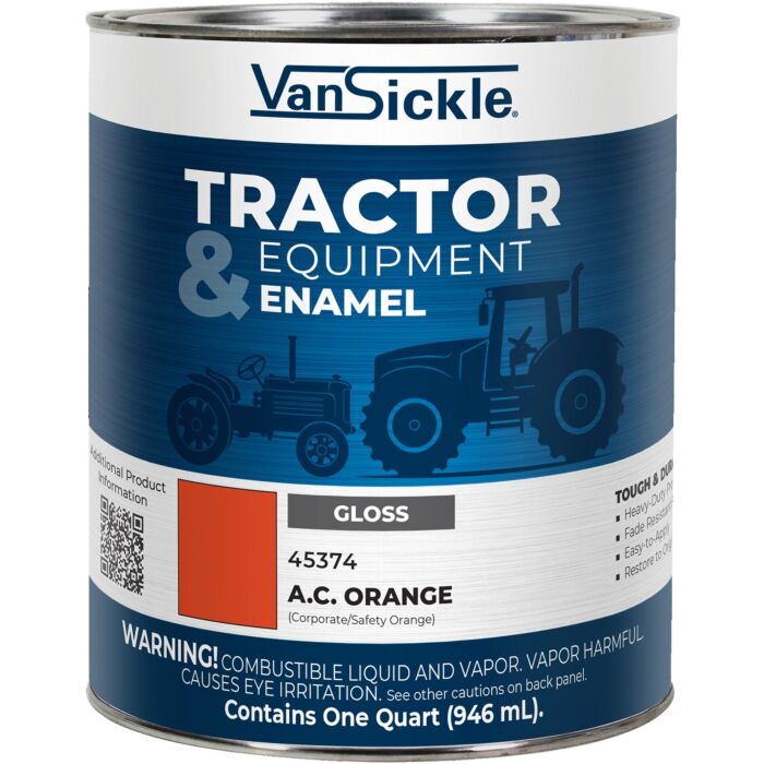 Van Sickle Tractor & Equipment Enamel (Gloss - A.C. Orange) 1 qt