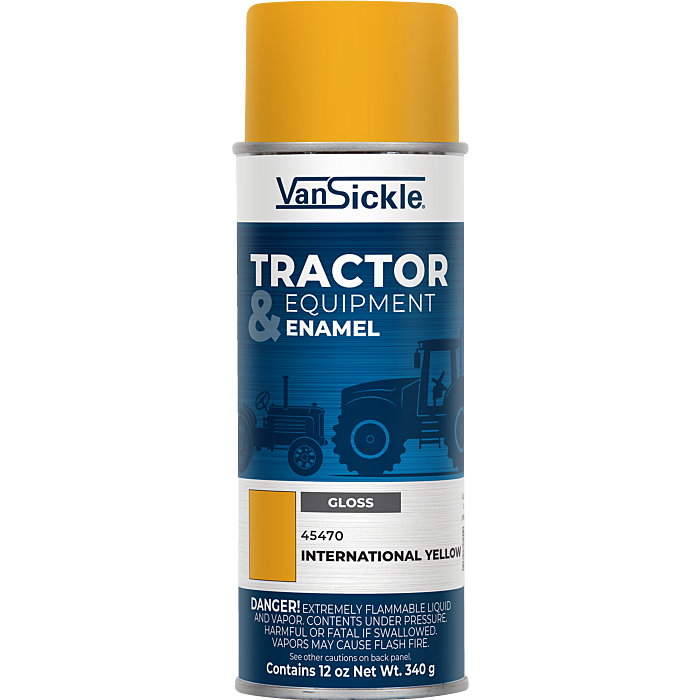 Van Sickle Tractor & Equipment Enamel Gloss International Yellow Aerosol