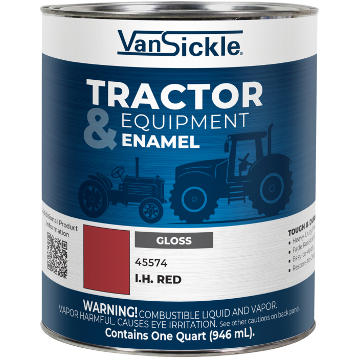 Van Sickle Tractor & Equipment Enamel Gloss I.H. Red Quart