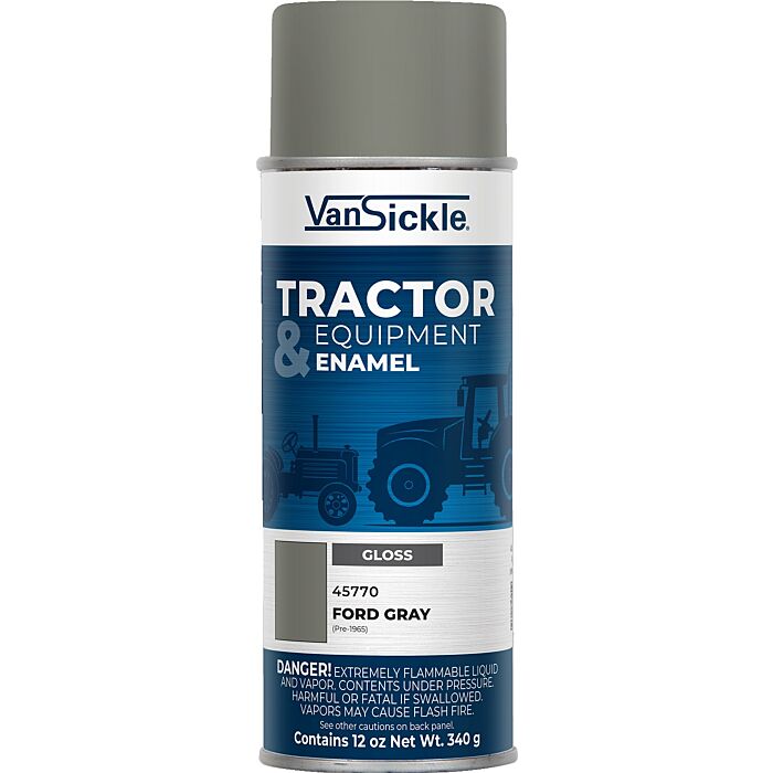 Van Sickle Tractor & Equipment Enamel Spray (Gloss - Ford Gray) 12 oz