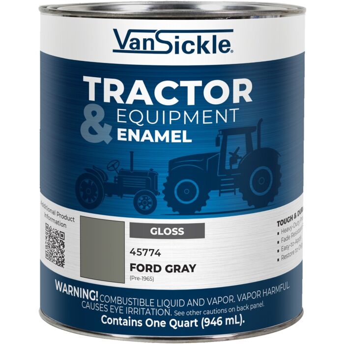 Van Sickle Tractor & Equipment Enamel Gloss Ford Gray Quart