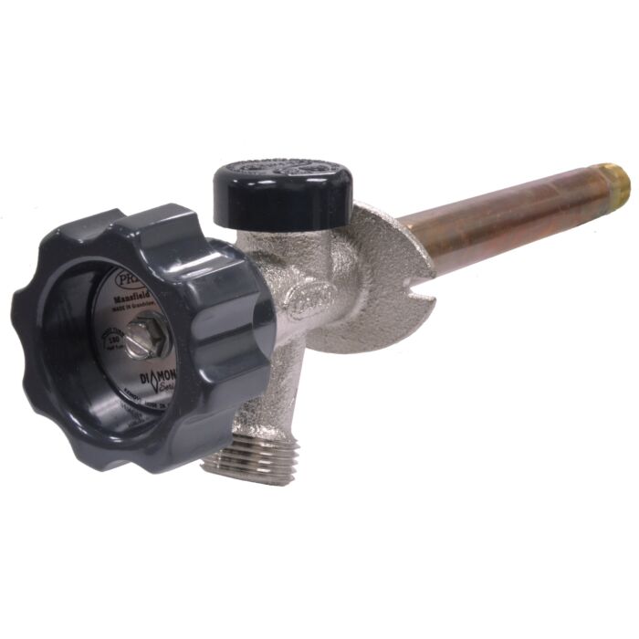 PRIER Products 8 in. Anti-Siphon Wall Hydrant With 1/2 in. Inlet