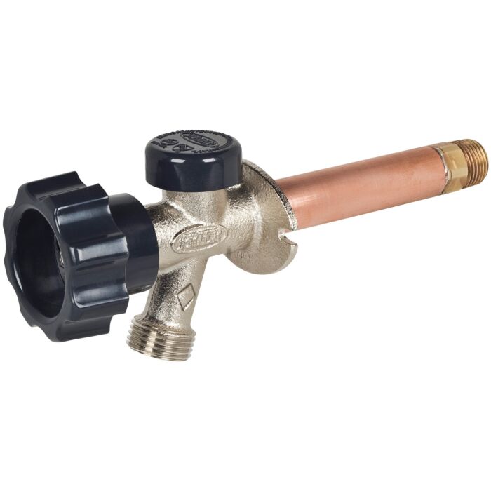 PRIER Products 12 in. Anti-Siphon Wall Hydrant With 1/2 in. Inlet