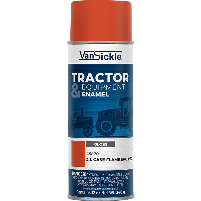 Van Sickle Tractor & Equipment Enamel Gloss J.I. Case Flambeau Red Aerosol