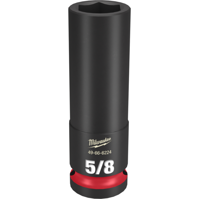 Milwaukee SHOCKWAVE™ Impact Duty 1/2" Drive 5/8" Deep 6 Point Socket