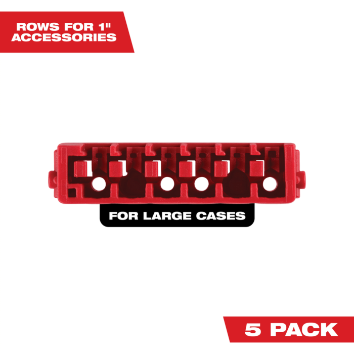 Milwaukee Large Case Rows for Insert Bit Accessories (5 PK)