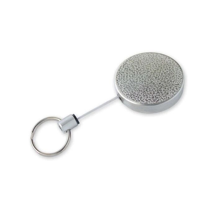 Lucky Line® Steel Stainless Steel Retractable Key Reel