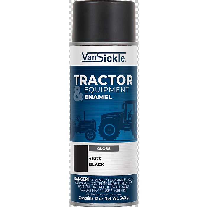 Van Sickle Tractor & Equipment Enamel Spray (Gloss - Black) 12 oz