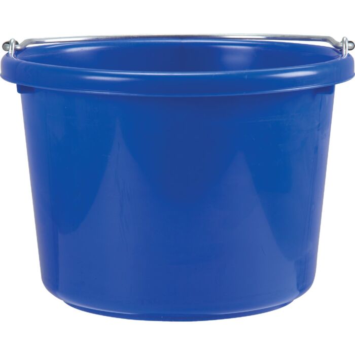 Little Giant Products Tuff Stuff 8 Qt. Blue Poly Bucket