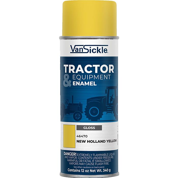 Van Sickle Tractor & Equipment Enamel Spray (Gloss - New Holland Yellow) 12 oz