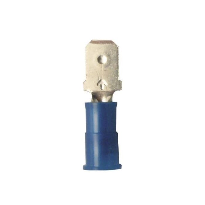 FTZ Industries 12-10 AWG Non-Insulated 0.25 x 0.032 in Quick Male Disconnect Terminal