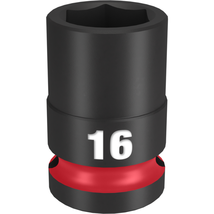 Milwaukee SHOCKWAVE™ Impact Duty 1/2" Drive 16MM Standard 6 Point Socket