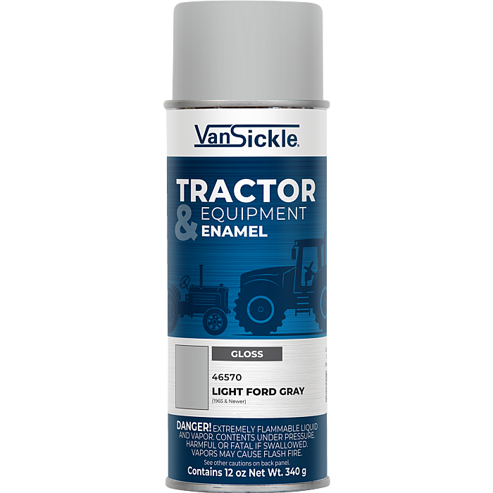 Van Sickle Tractor & Equipment Enamel Gloss Light Ford Gray Aerosol