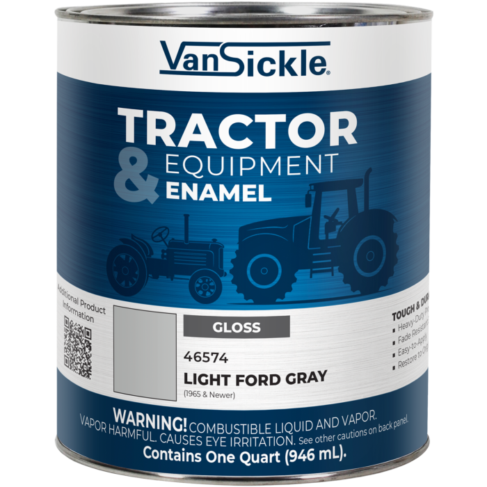 Van Sickle Tractor & Equipment Enamel Gloss Light Ford Gray Quart