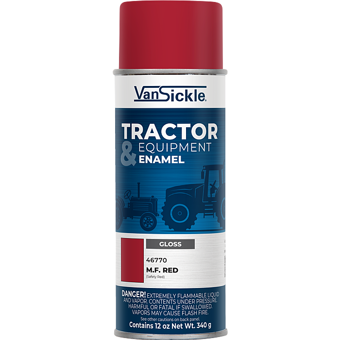 Van Sickle Tractor & Equipment Enamel Gloss M.F. Red  Aerosol
