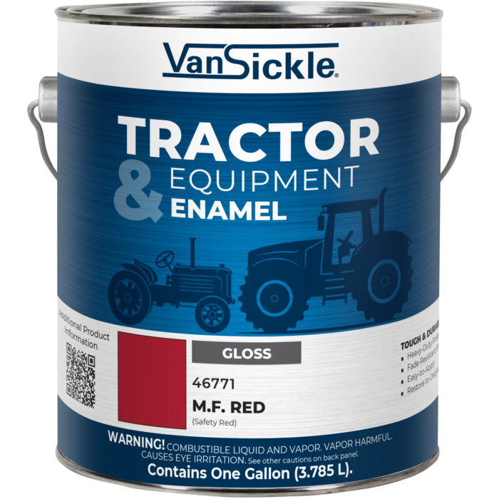 Van Sickle Tractor & Equipment Enamel Gloss M.F. Red  Gallon