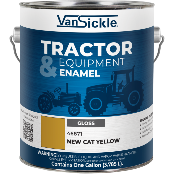 Van Sickle Tractor & Equipment Enamel Gloss New Cat Yellow  Gallon