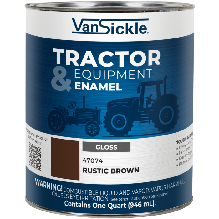 Van Sickle Tractor & Equipment Enamel (Gloss - Rustic Brown) Quart