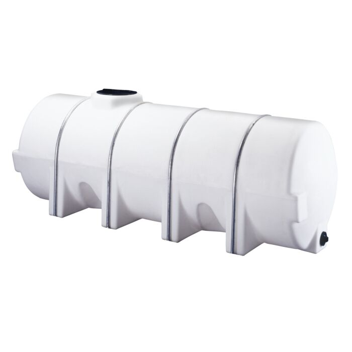 Norwesco 1000 Gallon Polyethylene White Horizontal Leg Tank