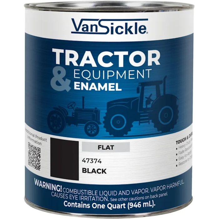 Van Sickle Tractor & Equipment Enamel (Flat - Black) 1 qt
